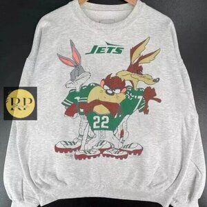 New York Jets Looney Tunes Sweatshirt Retro Style Unisex Men Women shirt 1997